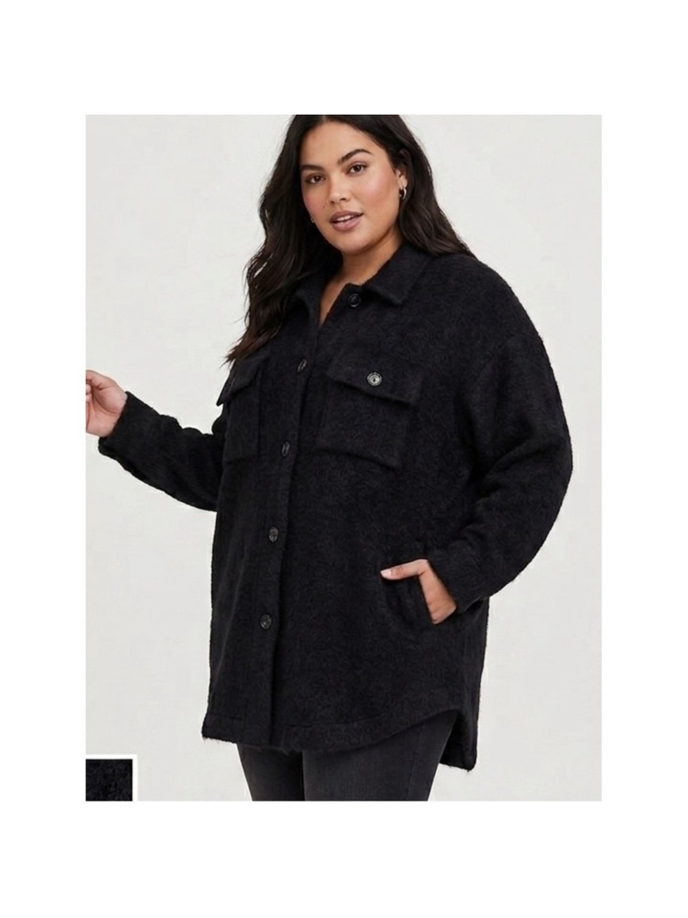 Torrid Eyelash Shacket